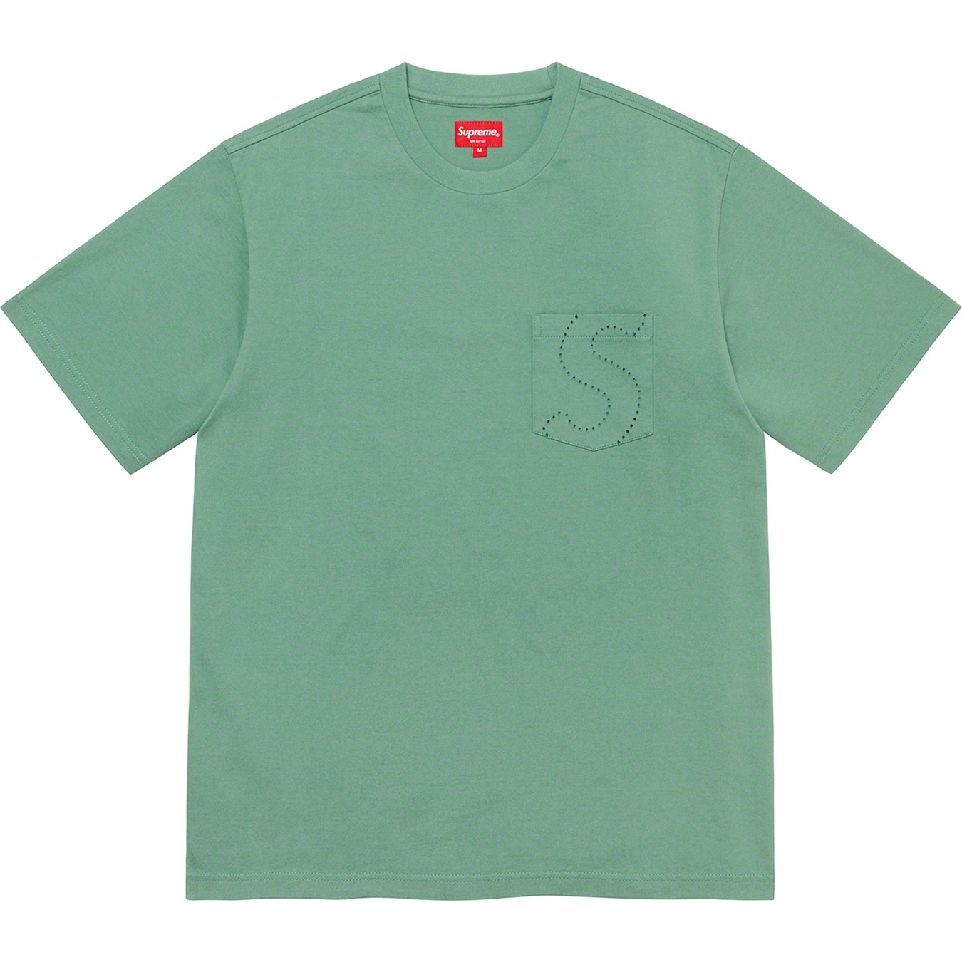 Laser Cut S Logo Pocket Tee view 8